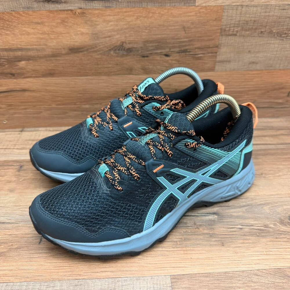 ASICS Gel Sonoma 5 size 8.5 Trail Running Shoe Sneaker Comfort Black